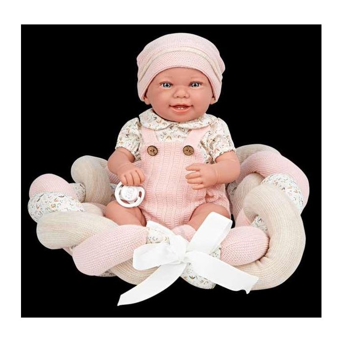 Muñecas Arias Muñeca Zoe Elegance 42 cm Rosa con Cojín (Cuerpo Vinilo, Niña) 3 Muñecas Arias Muñeca Zoe Elegance 42 cm Rosa con Cojín (Cuerpo Vinilo, Niña) 3