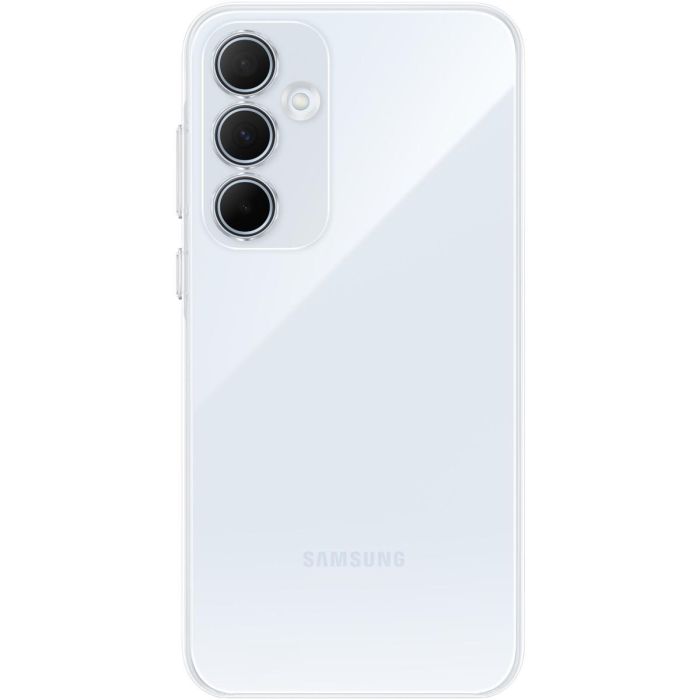 Samsung Clear Case para Galaxy A35, funda transparente delgada y brillante, protección anti-rayaduras