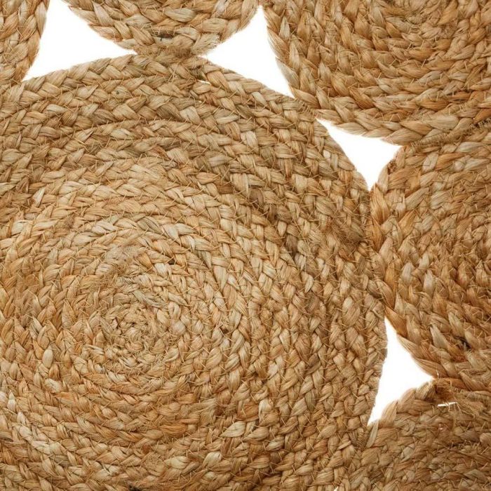 Atmosphera Alfombra de Yute Calada Ø80cm - Natural 2 Atmosphera Alfombra de Yute Calada Ø80cm - Natural 2