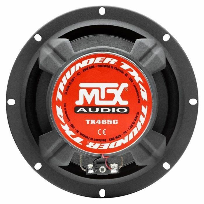 MTX TX465C Altavoces Coaxiales de 2 Vías 16.5cm (6.5 Pulgadas) 80W RMS, 4 Ohmios, 93.5dB, Rejillas Incluidas 3 MTX TX465C Altavoces Coaxiales de 2 Vías 16.5cm (6.5 Pulgadas) 80W RMS, 4 Ohmios, 93.5dB, Rejillas Incluidas 3