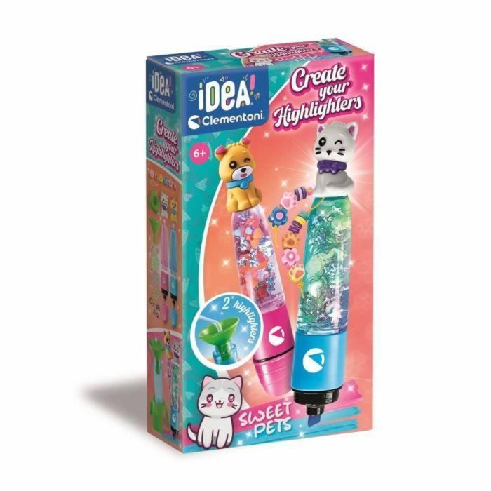 Clementoni CLE8005125188758 Crea tus fluorescentes Sweet Pets Clementoni CLE8005125188758 Crea tus fluorescentes Sweet Pets