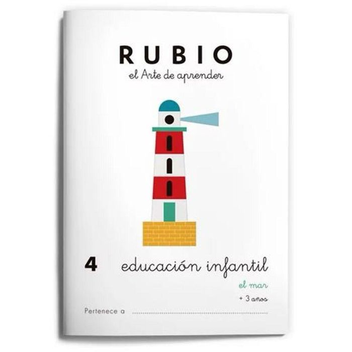 Cuaderno Educación Infantil Rubio Nº4 A5 Español (10 Unidades) 2