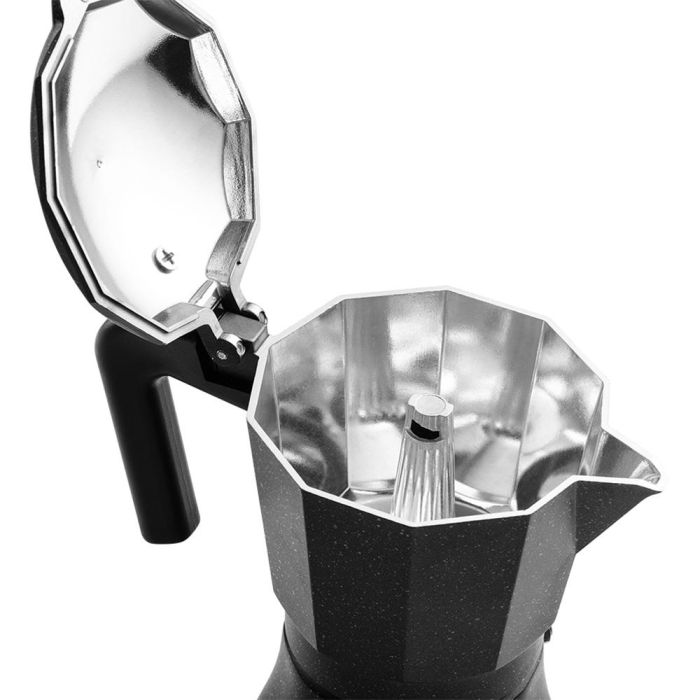 Cafetera Italiana Fagor Negro Aluminio 12 Tazas 4 Cafetera Italiana Fagor Negro Aluminio 12 Tazas 4