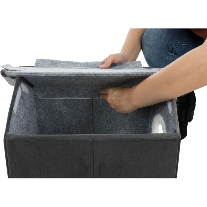 Trixie 4057589379122 Refugio para mascotas Livia 50 x 50 x 54 cm Gris oscuro / Blanco 3
