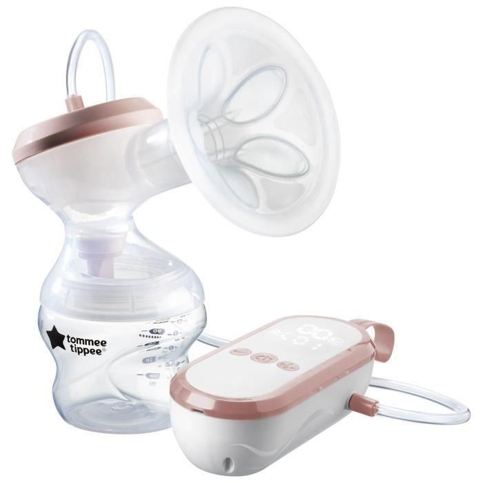 Tommee Tippee, Bombado de leche eléctrico hecho para mí, recargable por USB, silencioso y transportable, incluida la botella incluida Tommee Tippee, Bombado de leche eléctrico hecho para mí, recargable por USB, silencioso y transportable, incluida la botella incluida