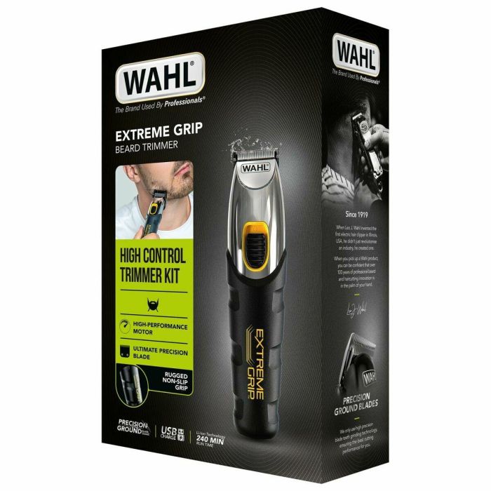 Wahl WAH1732696867342 Recortadora de barba Extreme Grip 240 V 240 min Negro/Naranja 1