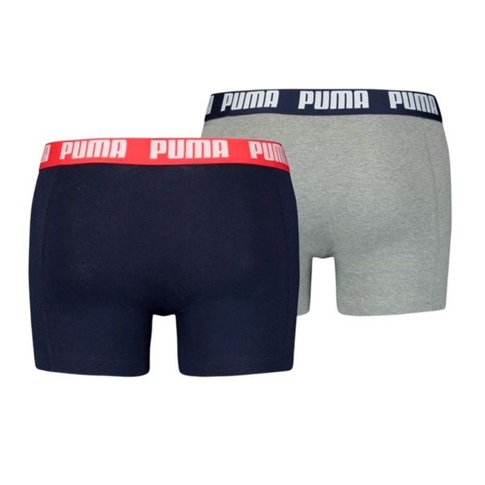 Pack de Calzoncillos Puma Basic Gris Boxer 2 Piezas 1
