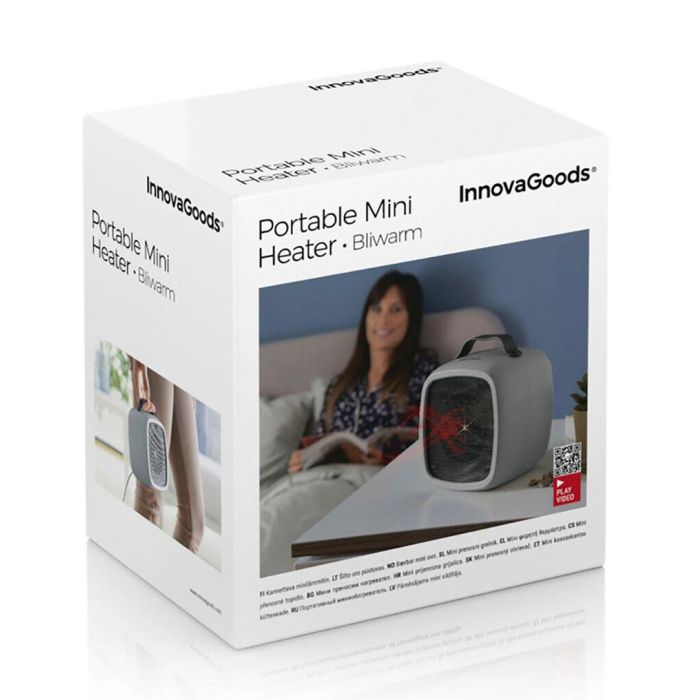 Mini Calefactor Eléctrico Portátil Bliwarm InnovaGoods 2 Mini Calefactor Eléctrico Portátil Bliwarm InnovaGoods 2