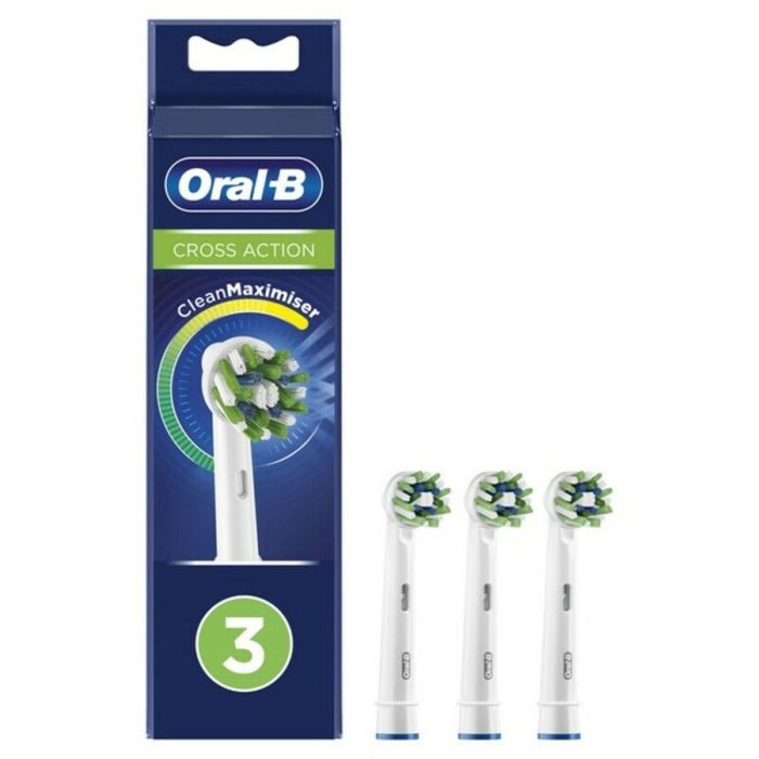 Recambio para Cepillo de Dientes Eléctrico Oral-B EB 50-3 FFS Cross Action 6 Recambio para Cepillo de Dientes Eléctrico Oral-B EB 50-3 FFS Cross Action 6