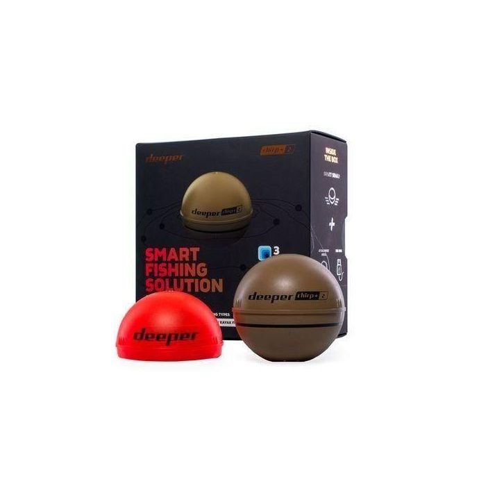 Deeper CHIRP + V2 Sonda de Pesca Wi-Fi con GPS Lanzable | Buscador de Peces de Precisión para Profundidades Extremas 1 Deeper CHIRP + V2 Sonda de Pesca Wi-Fi con GPS Lanzable | Buscador de Peces de Precisión para Profundidades Extremas 1