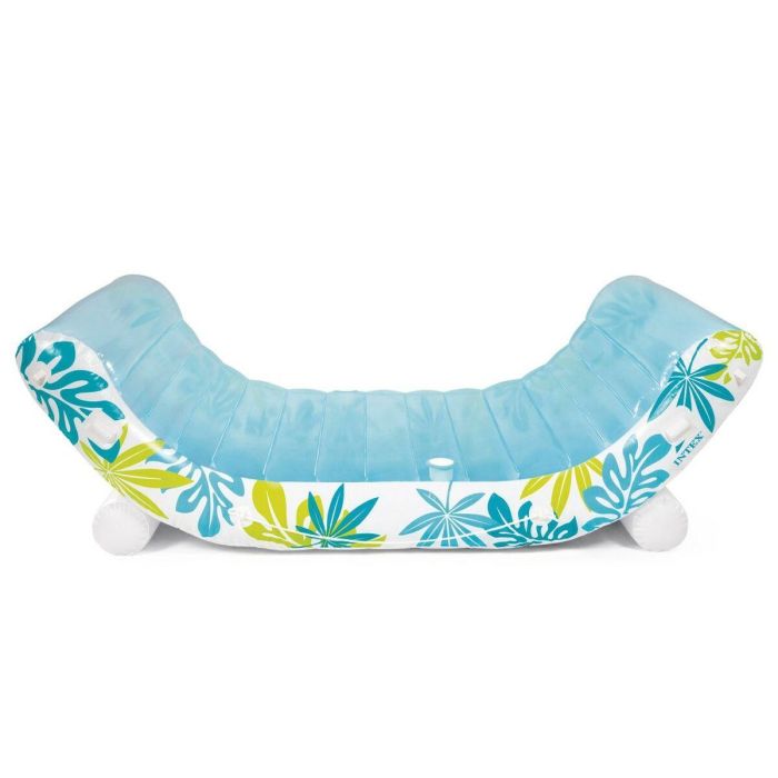 Colchoneta Hinchable Intex 224 x 165 x 150 cm (2 Unidades) 2 Colchoneta Hinchable Intex 224 x 165 x 150 cm (2 Unidades) 2