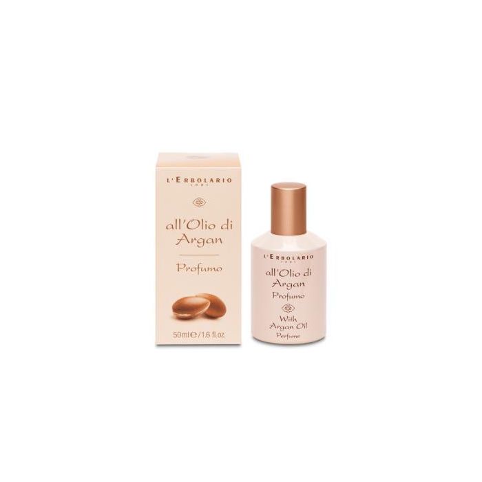 L'ERBOLARIO Perfume de Argán 50ml - Fragancia Intensa y Dulce con Notas Cítricas y Amaderadas