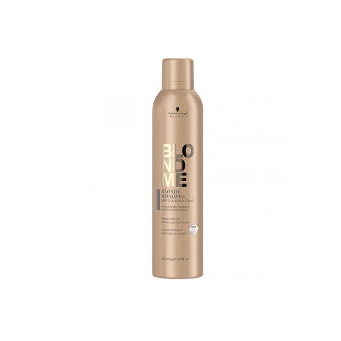 Champú Seco en Espuma Blonde Wonders 300ml - Schwarzkopf, Refresca y Aporta Volumen al Cabello Rubio Champú Seco en Espuma Blonde Wonders 300ml - Schwarzkopf, Refresca y Aporta Volumen al Cabello Rubio