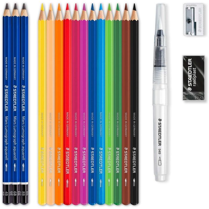 STAEDTLER Gemischtes Aquarell Set 1