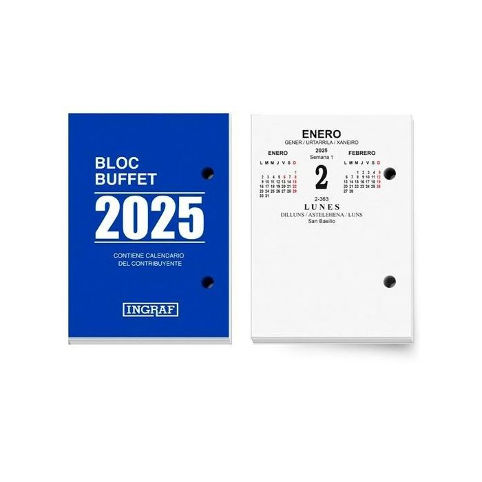 Ingraf Bloc Bufete Castellano 2025 Ingraf Bloc Bufete Castellano 2025
