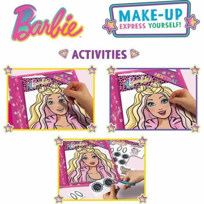 Set de Maquillaje Infantil Barbie Barbie 3