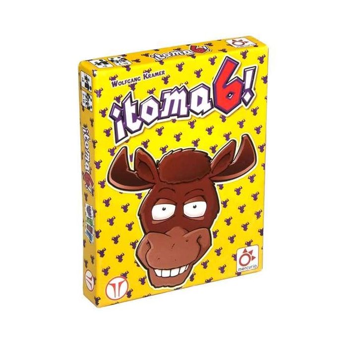 Juego ¡toma 6! edición clásica, 10 cartas para jugar en una de las 4 filas 4 Juego ¡toma 6! edición clásica, 10 cartas para jugar en una de las 4 filas 4