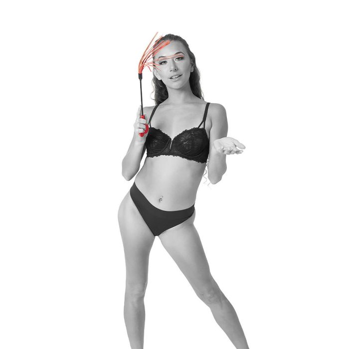 Azotador Sportsheets Sex & Mischief Amor Rojo 10 Azotador Sportsheets Sex & Mischief Amor Rojo 10