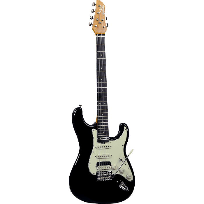 Guitarra Eléctrica Eko Strato Aire V-Nos - Black 4 Guitarra Eléctrica Eko Strato Aire V-Nos - Black 4