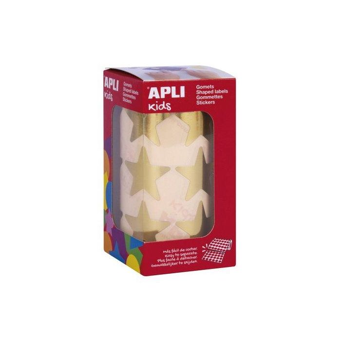 Gomets Apli Rollo Estrella 33Mm 708 Uds. Oro (17866)