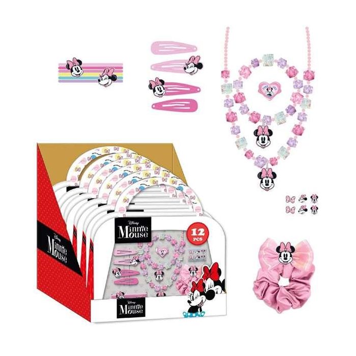 Accesorios de belleza minnie (12 piezas) 28.0 x 21.6 x 3.8 cm 4