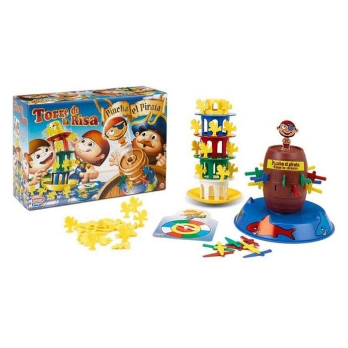 Juego pincha el pirata y torre de la risa 1 Juego pincha el pirata y torre de la risa 1