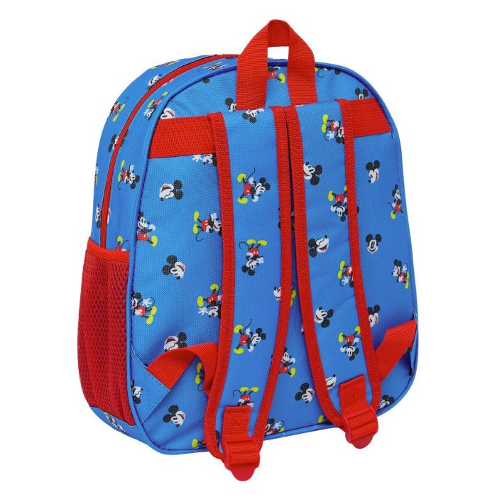 Mochila Escolar Mickey Mouse Clubhouse Azul 27 x 33 x 10 cm 2 Mochila Escolar Mickey Mouse Clubhouse Azul 27 x 33 x 10 cm 2