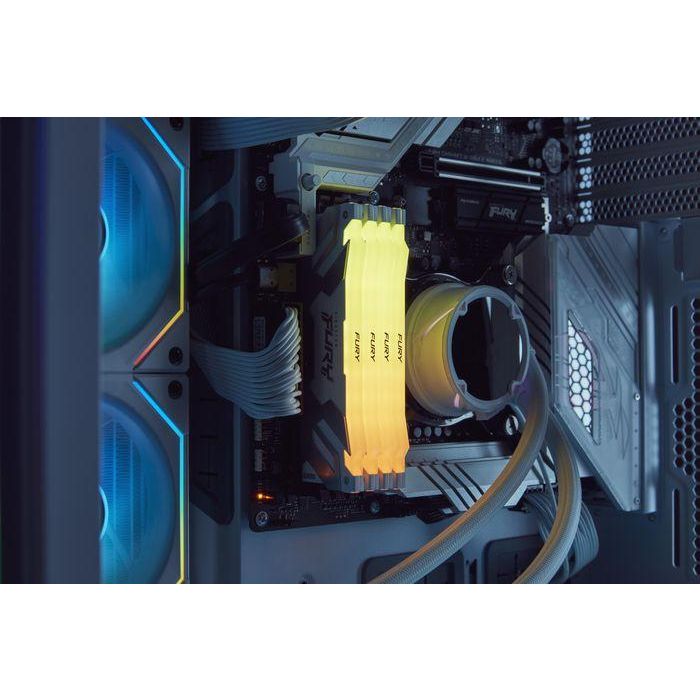 Kingston 32GB 8000MT/s DDR5 CL38 DIMM (Kit of 2) FURY Renegade RGB XMP 12 Kingston 32GB 8000MT/s DDR5 CL38 DIMM (Kit of 2) FURY Renegade RGB XMP 12