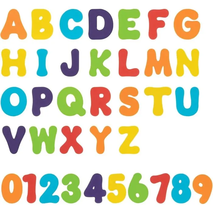Nuby Letras y Números de Espuma para la Hora del Baño, Juguete Educativo Infantil Multicolor, NUB0048526061877, a Partir de 12 Meses Nuby Letras y Números de Espuma para la Hora del Baño, Juguete Educativo Infantil Multicolor, NUB0048526061877, a Partir de 12 Meses