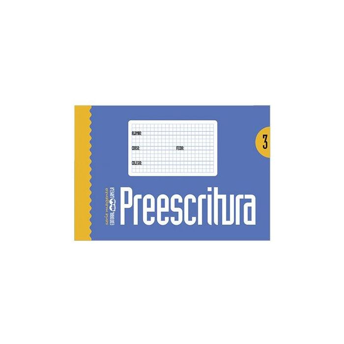 Cuaderno Lamela Preescritura Nº 3 10 unidades