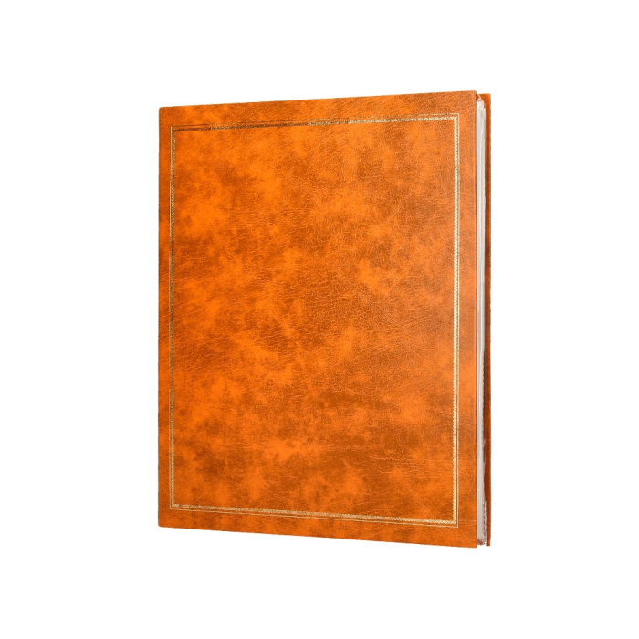 Liderpapel Álbum de Fotos Serie Classic con Anillas y 20 Hojas Autoadhesivas, Color Marrón 5