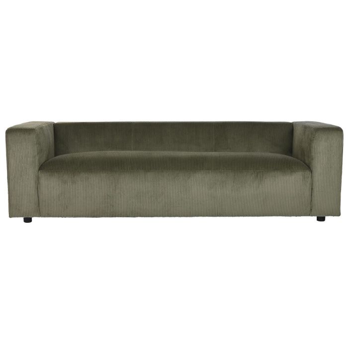DKD Home Decor Sofá Moderno de Poliéster Verde, 224 cm Ancho x 95.5 cm Fondo x 66.5 cm Alto 1 DKD Home Decor Sofá Moderno de Poliéster Verde, 224 cm Ancho x 95.5 cm Fondo x 66.5 cm Alto 1