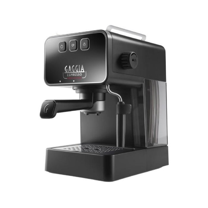 Gaggia EG2115/01 Cafetera Espresso Evolution, Bomba 15 Bares, Vaporizador, Diseño Compacto, Negro
