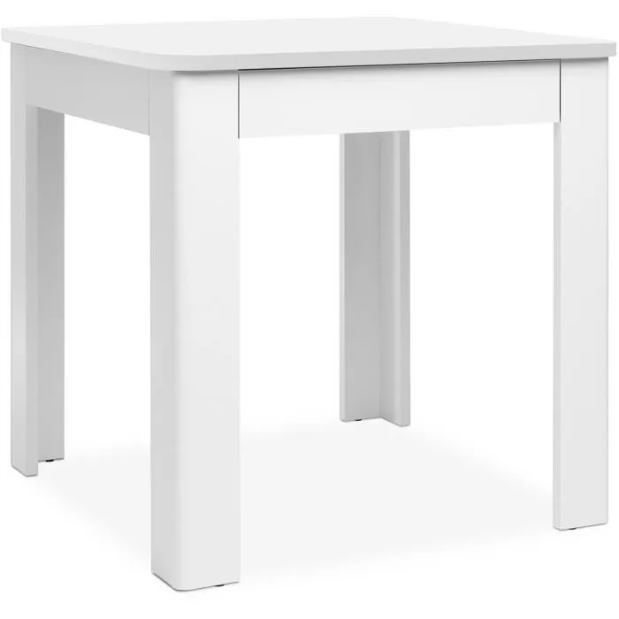 Oslo OSLO003816 Mesa Comedor Rectangular Blanca 4 personas 80 x 77 x 80 cm 4
