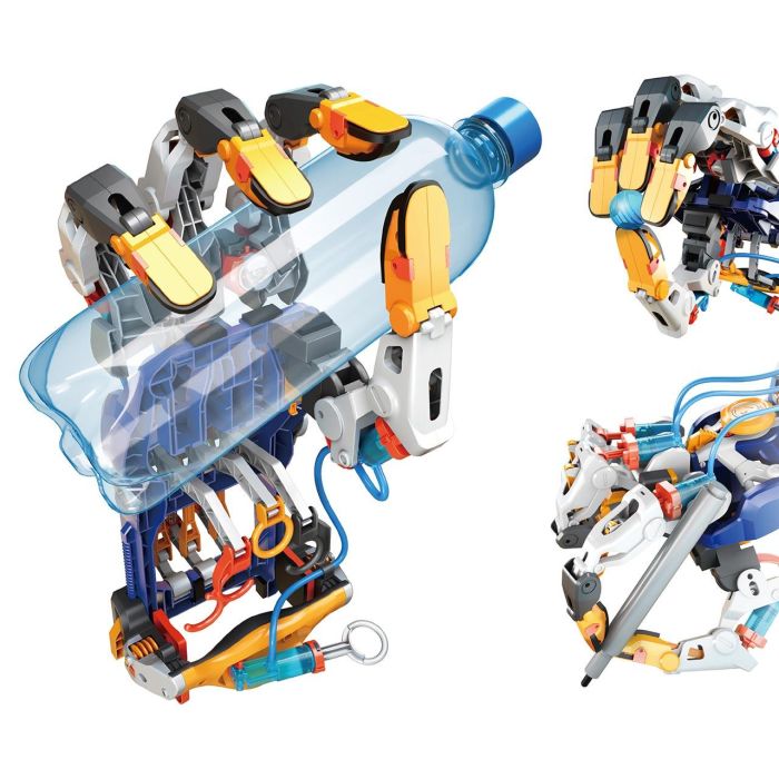 DEQUBE Mano Cyborg Hidráulica, simula movimientos mano humana, energía hidráulica, sin electricidad, agarre preciso, +8 años 4 DEQUBE Mano Cyborg Hidráulica, simula movimientos mano humana, energía hidráulica, sin electricidad, agarre preciso, +8 años 4