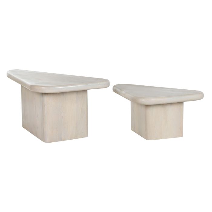 Mesa de Centro Home ESPRIT Madera de mango 98 x 50 x 47 cm 85 x 60 x 47 cm 5 Mesa de Centro Home ESPRIT Madera de mango 98 x 50 x 47 cm 85 x 60 x 47 cm 5