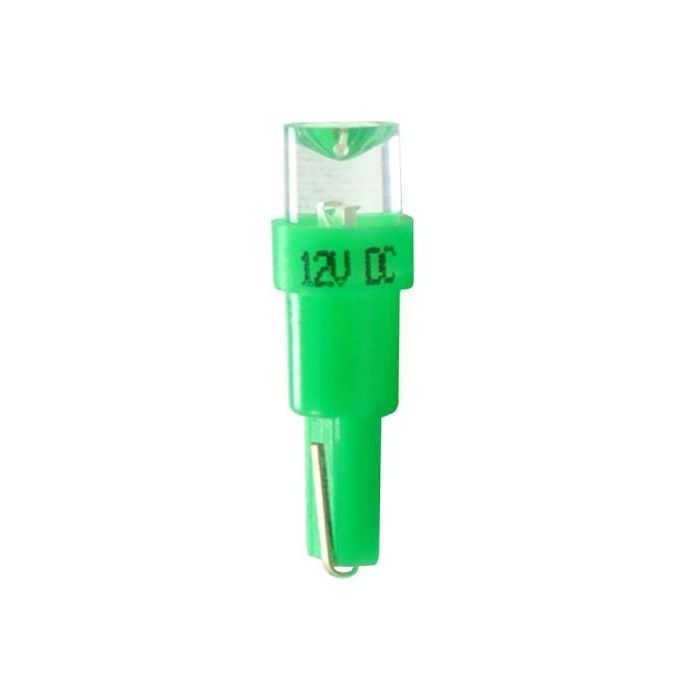 Bombillas Led Verde 12 V T5-R5-W1-2 W-W2 W MTECLB002G 1 Bombillas Led Verde 12 V T5-R5-W1-2 W-W2 W MTECLB002G 1