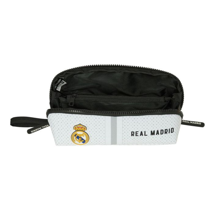Portatodo Real Madrid C.F. Blanco Gris 20 x 8 x 8 cm 2 Portatodo Real Madrid C.F. Blanco Gris 20 x 8 x 8 cm 2