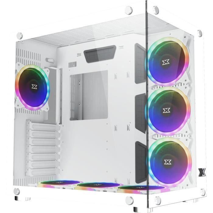 XIGMATEK Aquarius Plus Arctic ARGB (Blanco) - Caja sin fuente de alimentación - Mid tower - Formato ATX XIGMATEK Aquarius Plus Arctic ARGB (Blanco) - Caja sin fuente de alimentación - Mid tower - Formato ATX