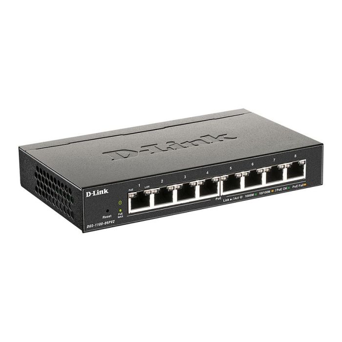 D-Link 8-Port PoE Gigabit Smart Managed Switch