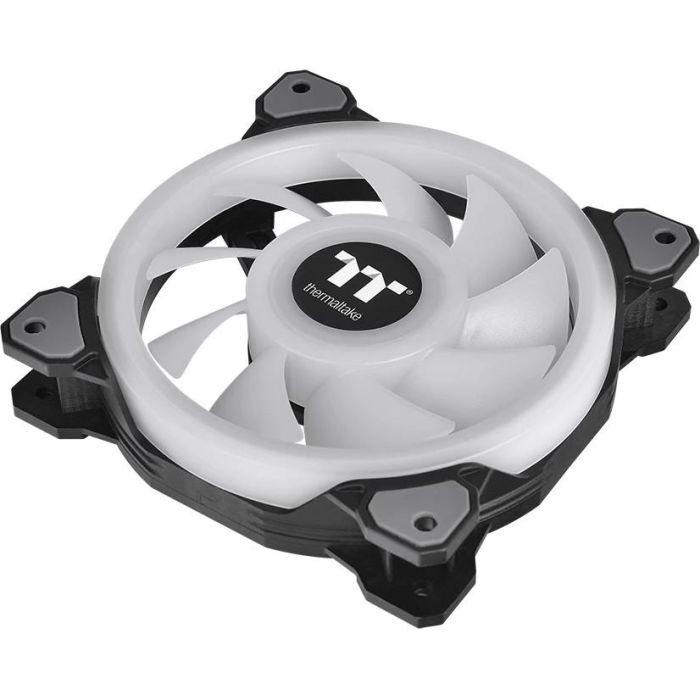120mm Thermaltake Riing Quad 12 RGB Radiator Fan TT Premium Edition Black 3 Pack 2 120mm Thermaltake Riing Quad 12 RGB Radiator Fan TT Premium Edition Black 3 Pack 2