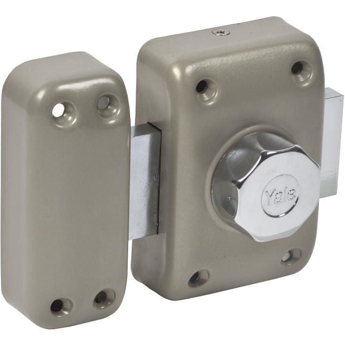 Yale Cerrojo YV20BTS - pomo sin cilindro para puertas de madera, metal, PVC y aluminio 0 Yale Cerrojo YV20BTS - pomo sin cilindro para puertas de madera, metal, PVC y aluminio 0