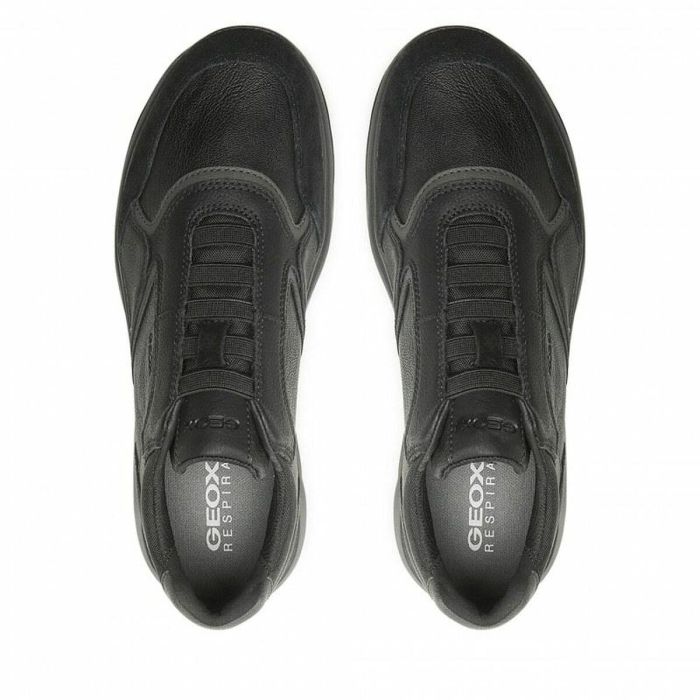 Zapatillas Casual Hombre Geox Damiano Negro 5 Zapatillas Casual Hombre Geox Damiano Negro 5