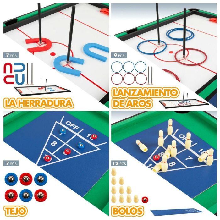 Mesa multijuegos 12 en 1 - 107x61 cm 2 Mesa multijuegos 12 en 1 - 107x61 cm 2