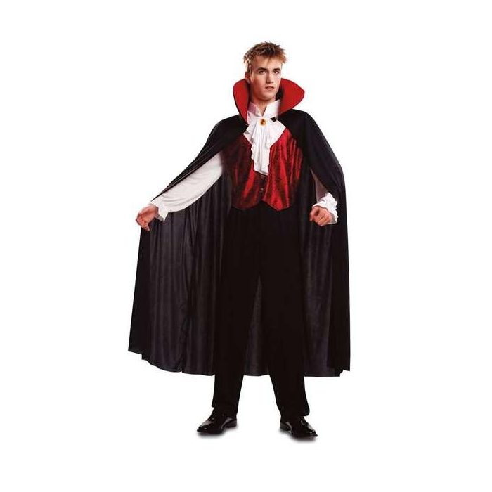 My Other Me Disfraz Adulto Vampiro Gótico Talla M-L Chaleco Camisa Pantalón Capa 100% Poliéster 0 My Other Me Disfraz Adulto Vampiro Gótico Talla M-L Chaleco Camisa Pantalón Capa 100% Poliéster 0