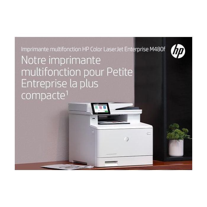 HP Color LaserJet Enterprise M480F Multifunción Impresora Láser Color, Copiadora, Escáner y Fax 9