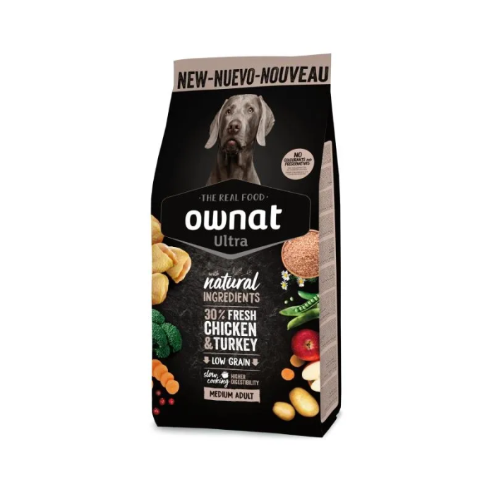 Ownat Ultra Canine Adult Medium 12 kg