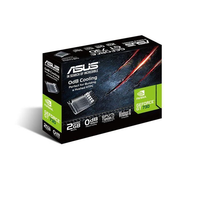 Asus Tarjeta Gráfica NVIDIA GeForce GT730 2048MB GDDR5 PCI Express 2.0 3