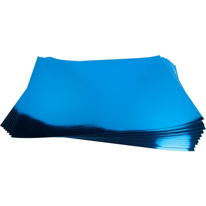 Cartulina Liderpapel 50x65 cm 235 gr-M2 Metalizada Azul 10 unidades 2