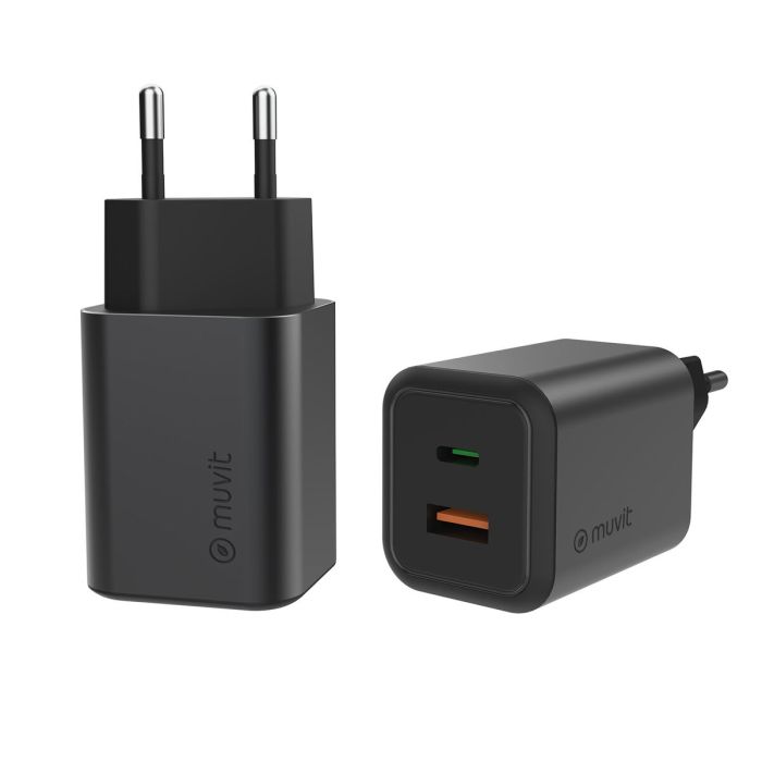 muvit for change cargador de pared USB + Tipo C PD45W aluminio 7